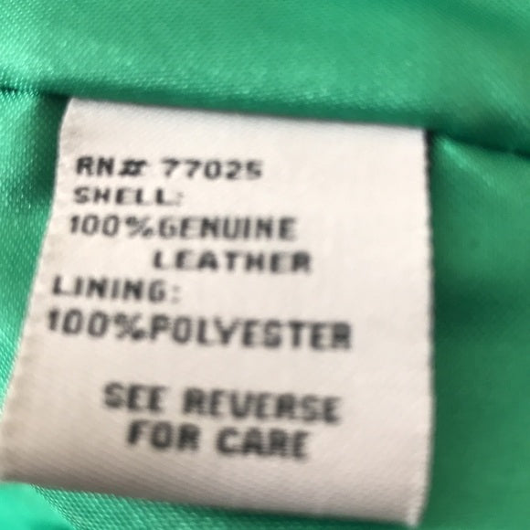 Giuliana Rancic Green Suede Jacket with Side Pockets Size XL
