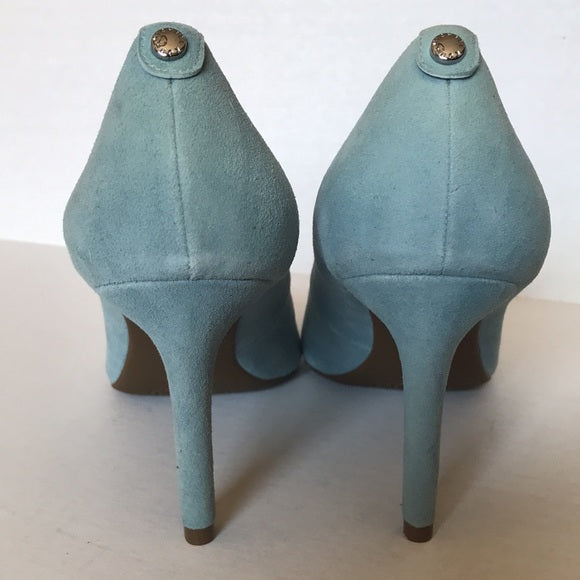 NWT Michael Kors Blue Suede Shoes Size 9.5