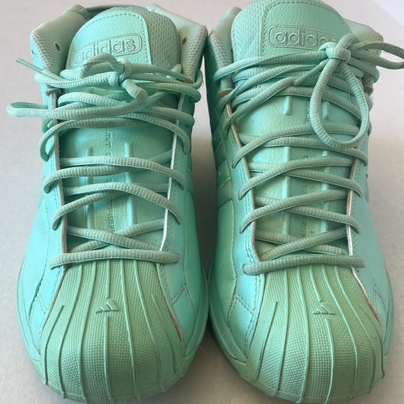 RARE Adidas Pro Model 2G Basketball Shoes β Mint Green β Size 11.5 ππ