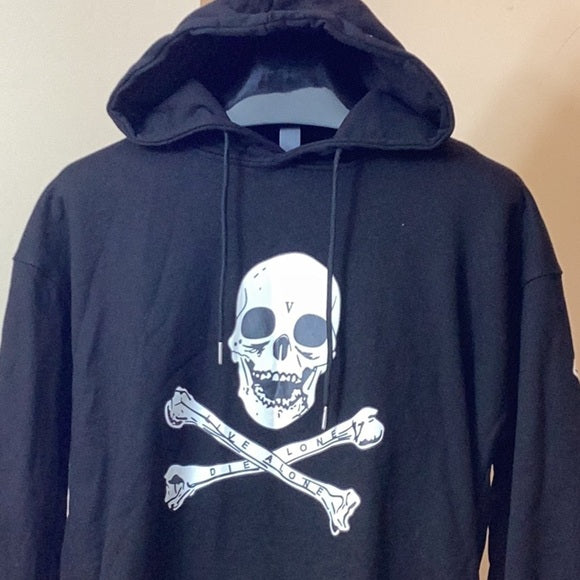 A$AP Rocky × Vlone “Live Alone Die Alone” Black Hoodie 🖤
