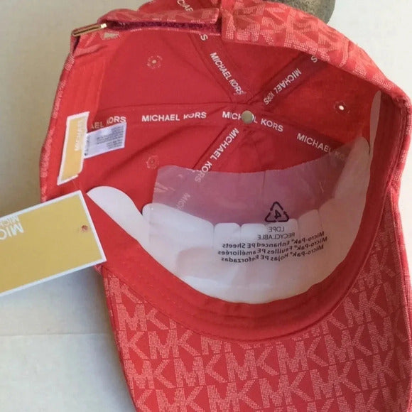 🧢 Michael Kors Adjustable Baseball Cap – MK Logo – New With Tag