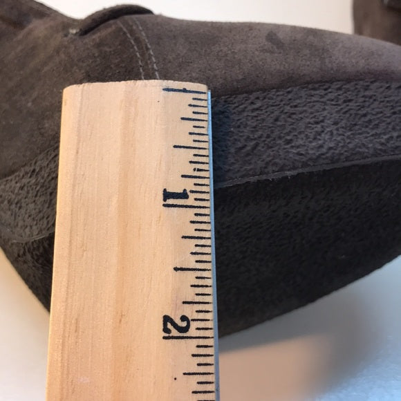 Yves Saint Laurent Gray Suede Heels Made in Italy Size 41 (US 10)