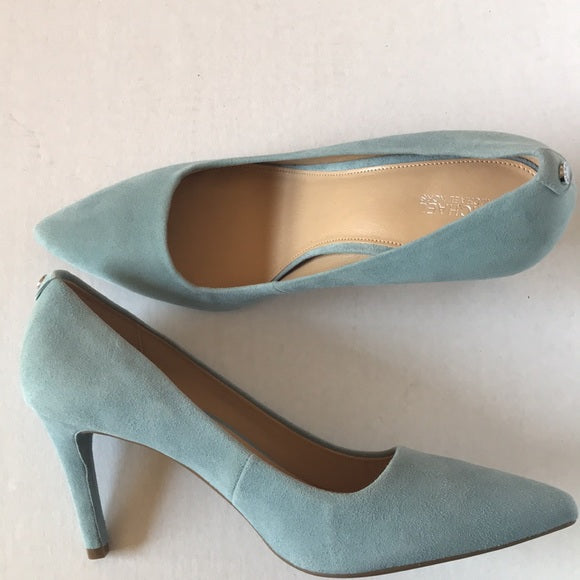 NWT Michael Kors Blue Suede Shoes Size 9.5
