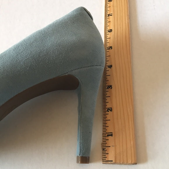 NWT Michael Kors Blue Suede Shoes Size 9.5