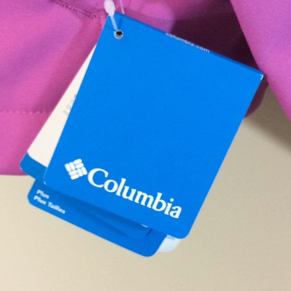 NWT Columbia Fuchsia Jacket Size 2X