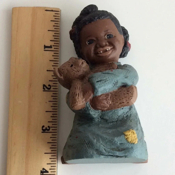 All God’s Children “Prissy” Figurine #142 by Martha Holcombe – M. Holcomb