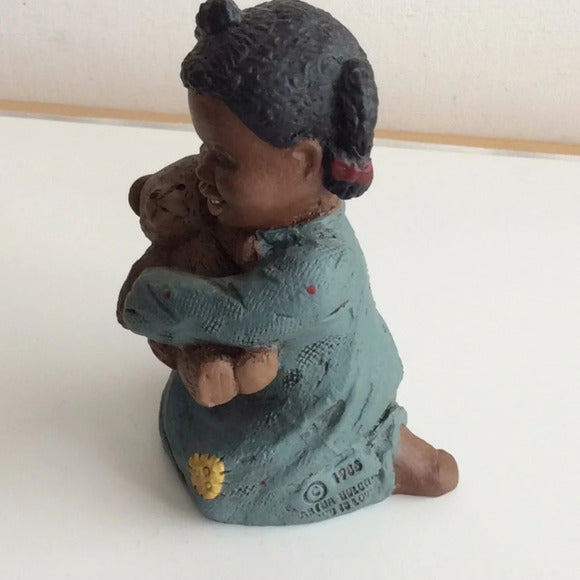 All God’s Children “Prissy” Figurine #142 by Martha Holcombe – M. Holcomb