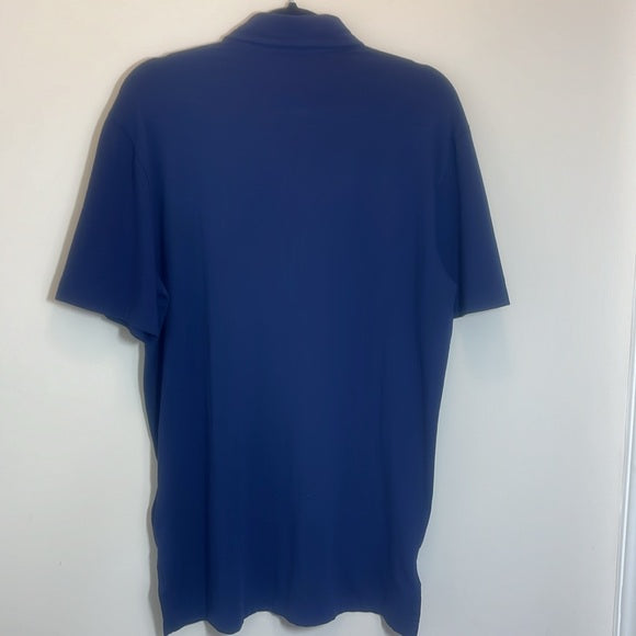 POLO GOLF by Ralph Lauren Navy Golf Shirt - White Pony Logo