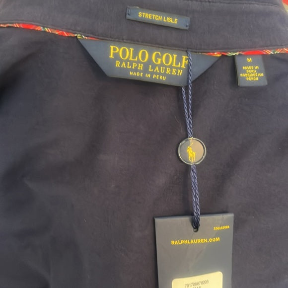 POLO GOLF by Ralph Lauren Navy Golf Shirt - White Pony Logo